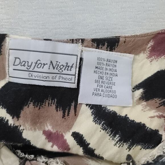 Day for Night Vintage Kaftan women's safari print - Picture 6 of 8